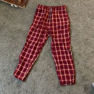 plaid pants
